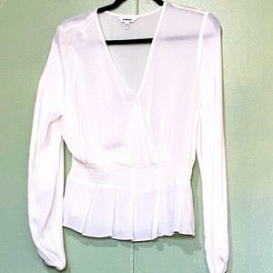 White long sleeved vest